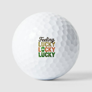 Balles De Golf Sentir chanceux