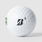 Balles De Golf Serène verte (Logo)