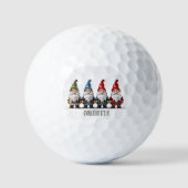 Balles De Golf Série Gnome (Recto)