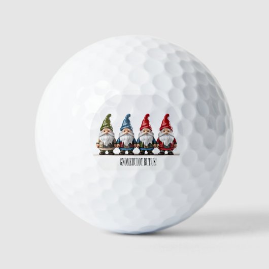 Balles De Golf Série Gnome (Recto)