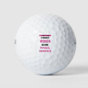 Balles De Golf Seules Les Femmes Les Plus Fortes Deviennent Physi