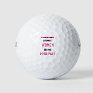 Balles De Golf Seules Les Femmes Les Plus Fortes Deviennent Princ