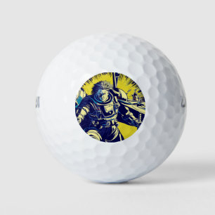 Balles De Golf SF Anime Héros - Gravure sur bois (1)