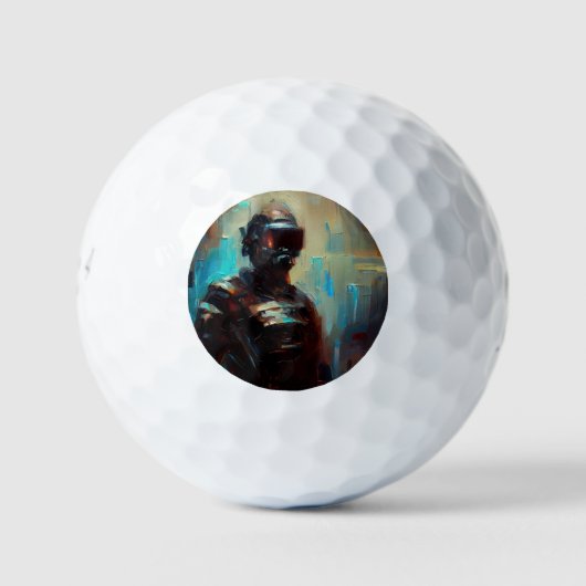 Balles De Golf SF - Hero Cyberpunk (1) (Devant)