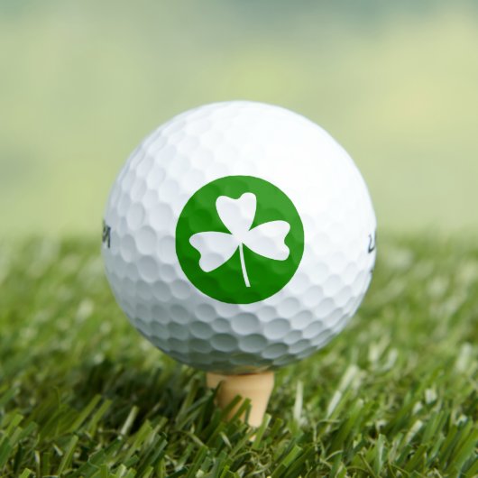 Balles De Golf Shamrock (T-shirt Insitu)