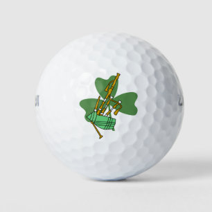 Balles De Golf Shamrock Bagpipe