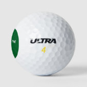 Balles De Golf Shamrock n roll St Patrick's Day (Logo)