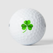 Balles De Golf Shamrock sur arc wu blanc (Devant)