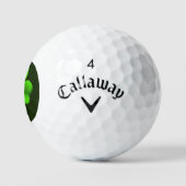 Balles De Golf Shamrock Vert Sur Dark Green css gbcnt (Logo)