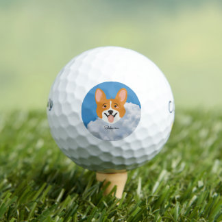 Balles De Golf Shiba inu avec Sky Golf Balls