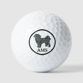 Balles De Golf Shih Tzu mignon chien animal de compagnie Silhouet (Recto)