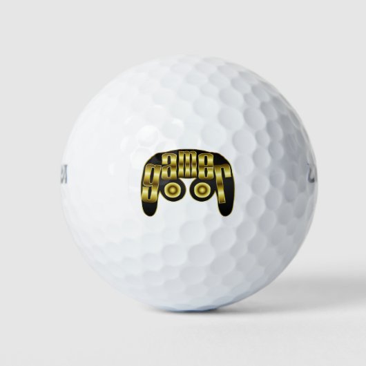 Balles De Golf shirt-GAMER-02a (Devant)
