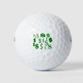 Balles De Golf Signes dollar (Devant)
