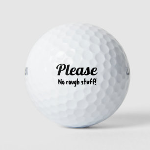 Balles De Golf S'Il Vous Plaît, Pas De Choses Dures