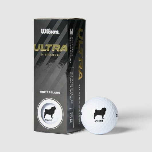 Balles De Golf Silhouette carlin (Emballage)