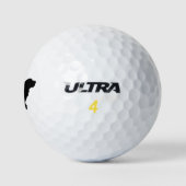 Balles De Golf Silhouette de Basset Hound (Logo)