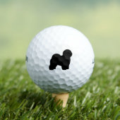Balles De Golf Silhouette de Bobtail (T-shirt Insitu)
