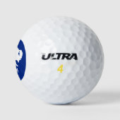 Balles De Golf Silhouette de buffle avec nom personnalisé (Logo)