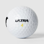 Balles De Golf Silhouette de Caniche Standard (Logo)