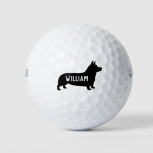 Balles De Golf Silhouette de Corgi Gallois de Pembroke