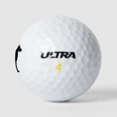 Balles De Golf Silhouette de Grand Danois (Logo)