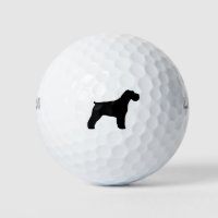Silhouette de Schnauzer (Oreilles Naturelles)