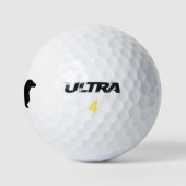 Balles De Golf Silhouette de teckel (Logo)