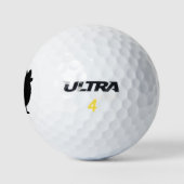 Balles De Golf Silhouette Papillon (Logo)