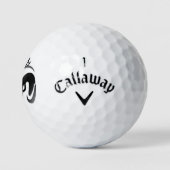 Balles De Golf Silver Aries le bélier Zodiac (Logo)