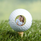 Balles De Golf Simple Golfer Photo Wedding Favor Modèle (T-shirt Insitu)