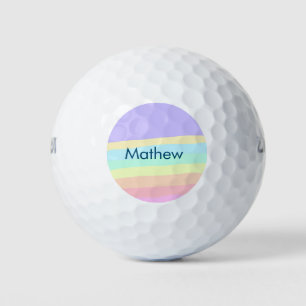 Balles De Golf simple lettre initiale monogramme ajouter votre no