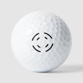 Balles De Golf simple minimum ajouter votre nom MONOGRAM GROOMSME (Recto)