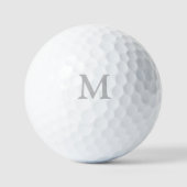 Balles De Golf simple minimum ajouter votre nom MONOGRAM GROOMSME (Recto)