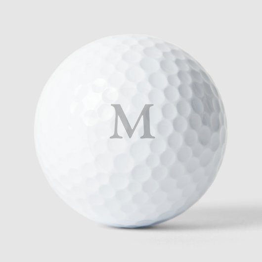 Balles De Golf simple minimum ajouter votre nom MONOGRAM GROOMSME (Recto)