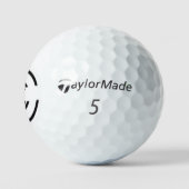 Balles De Golf simple minimum ajouter votre nom MONOGRAM GROOMSME (Logo)