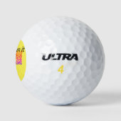 Balles De Golf Simple minimum q r code ajouter logo code d'analys (Logo)