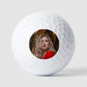 Balles De Golf Simple Une Photo (Recto)