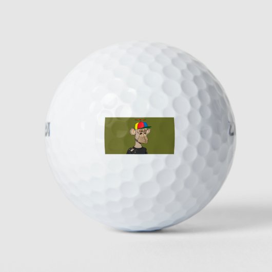Balles De Golf 🐵 singe (Devant)