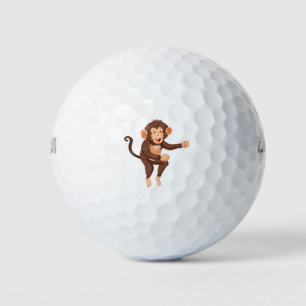 Balles De Golf Singe dansant