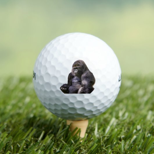 Balles De Golf Singe de Gorilla (T-shirt Insitu)