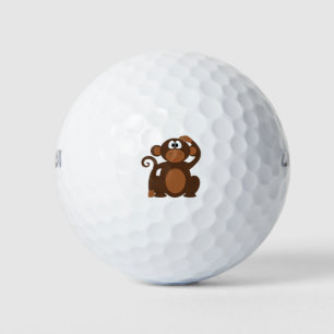 Balles De Golf Singe mignon