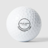 Balles De Golf Site Web et votre logo ici  (Recto)