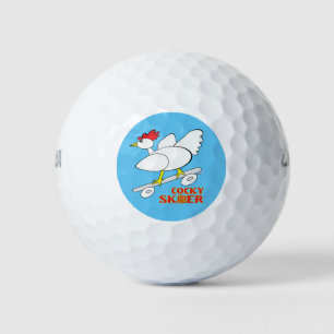 Balles De Golf Skater Cocky