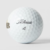 Balles De Golf Skeleton éffrayant Monogramme Skull Golf Balls (Logo)