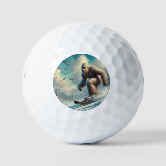Balles De Golf Ski Bigfoot (Devant)
