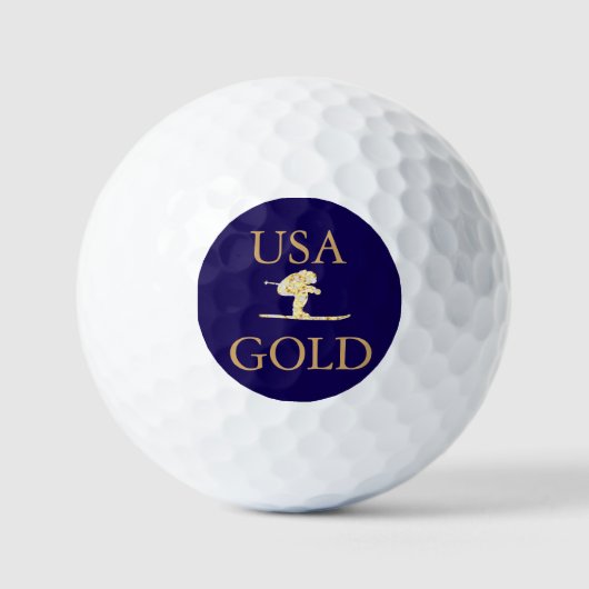 Balles De Golf Skieur (Recto)