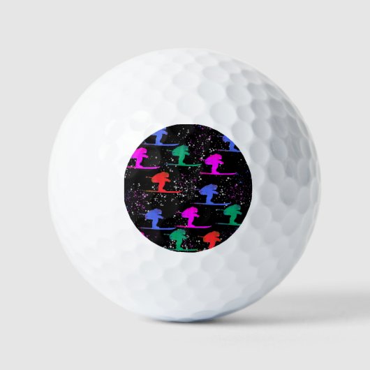 BALLES DE GOLF SKIEUR D'HIVER (Recto)