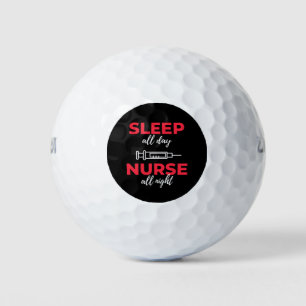 Balles De Golf Sleep All Day Nurse All Night