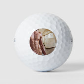Balles De Golf SlipperyJoe cheminée homme musclé six pack abs (Devant)