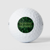Balles De Golf SlipperyJoe's 69 code binaire dynamique ordinateur (Devant)